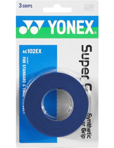 Surgrips Yonex Super Grap AC 102 (pack van 3) voor betere grip en controle  Surgrips Yonex Super Grap AC 102 (pack van 3) voor betere grip en controle