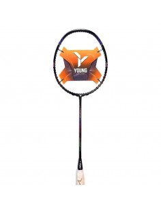 Badmintonketsjer Young Y-Flash ipower 4U (Sort) 