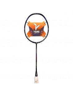 Badmintonketsjer Young Y-Flash ipower 4U (Sort) 