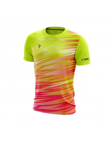 Young Fresco 11 Crew Neck T-shirt (Yellow) - Stylish Comfort 