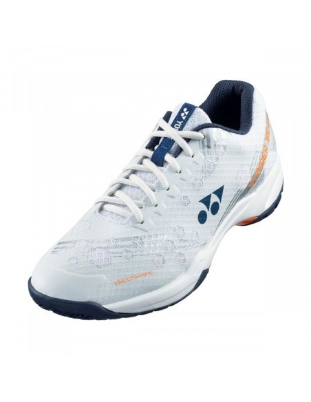 Yonex Strider Beat Men's White/Orange Power Cushion 