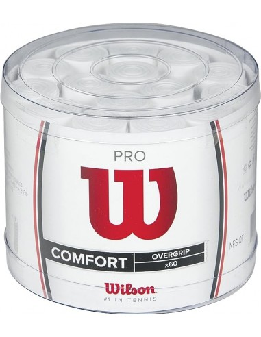 Pro Overgrip Perforatie Wilson Wit (doos van 60) 