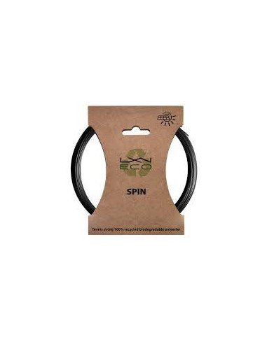 Tennisuitrusting Luxilon Eco Spin 1,25mm Zwart 