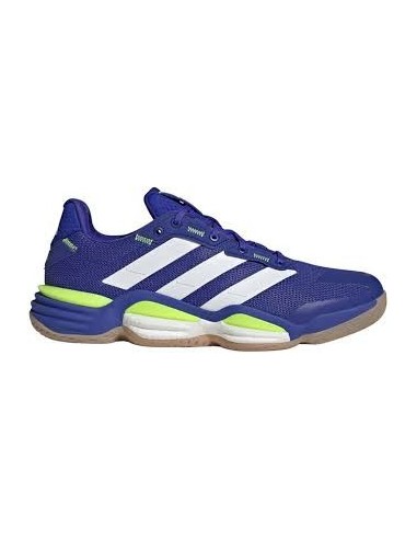 Chaussures Indoor Handball Adidas Stabil 16 Bleu/Vert/Blanc  Chaussures Indoor Handball Adidas Stabil 16 Bleu/Vert/Blanc