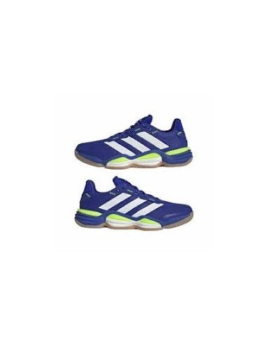Chaussures Indoor Handball Adidas Stabil 16 Bleu/Vert/Blanc 