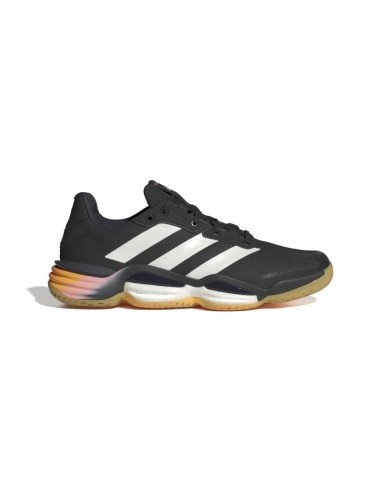 Adidas Stabil 16 Zaalvoetbalschoenen Zwart/Oranje 