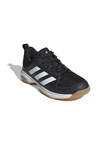 Adidas Ligra 7 Kids Sorte Indendørs Sko  Adidas Ligra 7 Kids Sorte Indendørs Sko