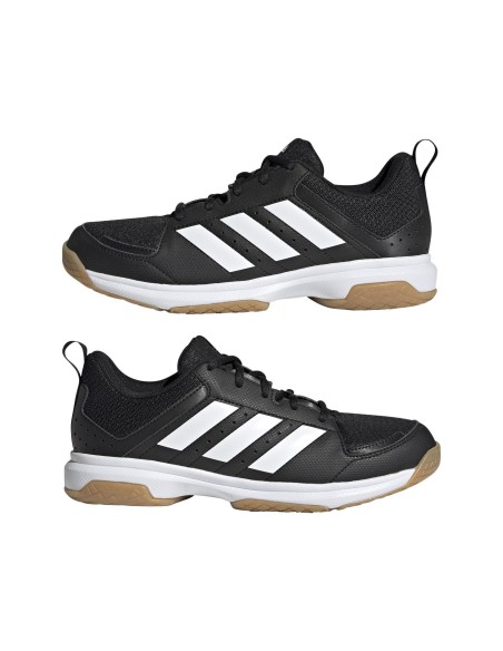 Chaussures  Indoor Adidas Ligra 7 Kids Noir 