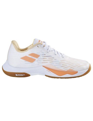 Badminton Sko Babolat Shadow Tour 5 Women (Hvid-gul) 