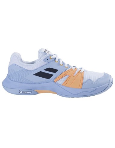 Badminton Sko Babolat Indoor Shadow Team 2 Dame Light Blue 