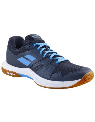 Badmintonschoenen Babolat Indoor Shadow Team 2 Heren Zwart/Grijs 