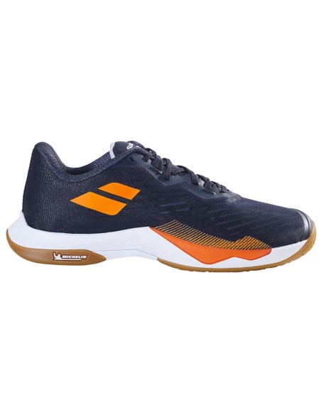 Badminton Sko Babolat Shadow Tour 5 Herre (Sort/Orange) 
