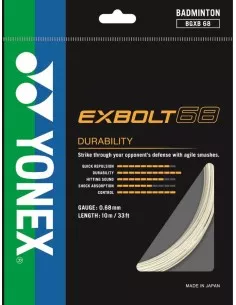 Yonex Exbolt 65 White Badminton String Set (10 M) SEO-venlig Produktbeskrivelse 
