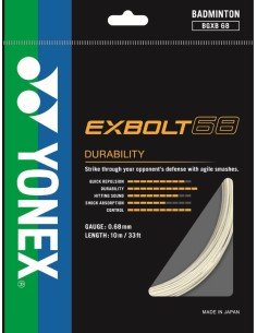 Yonex Exbolt 65 White Badminton String Set (10 M) SEO-venlig Produktbeskrivelse 