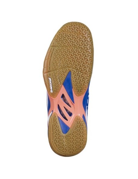 Badmintonschuhe Babolat Shadow 4 Herren Weiß/Marineblau 