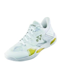 Chaussures Badminton Yonex Power Cushion Eclipsion Z3 Homme (Blanc/Or) 