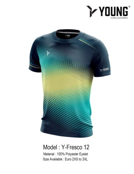 T-shirt Young Fresco 11 Crew Neck (Pink) 