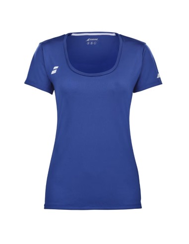 Tee-Shirt Babolat Play Cap Sleeve Top Femme Bleu 
