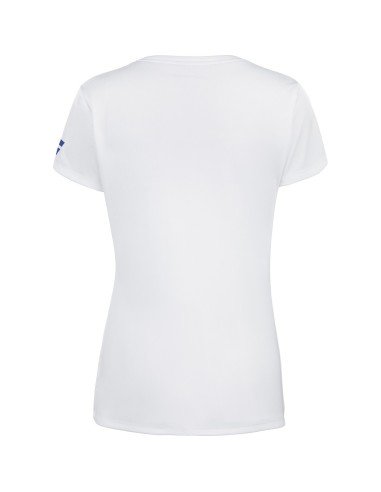 Tee-Shirt Babolat Play Cap Sleeve Top Femme Blanc 
