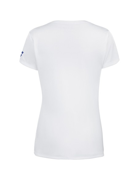 Tee-Shirt Babolat Play Cap Sleeve Top Femme Blanc 
