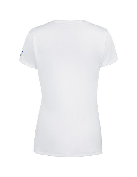 Tee-Shirt Babolat Play Cap Sleeve Top Femme Blanc 