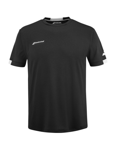 Tee-Shirt Babolat Play Crew Homme Noir 