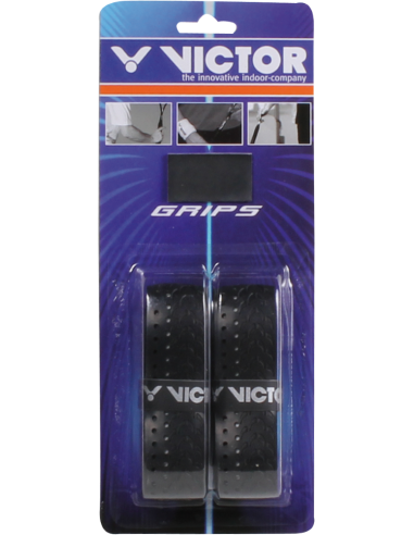 Victor Fishbone 1-Piece Badminton Grip for Enhanced Performance 