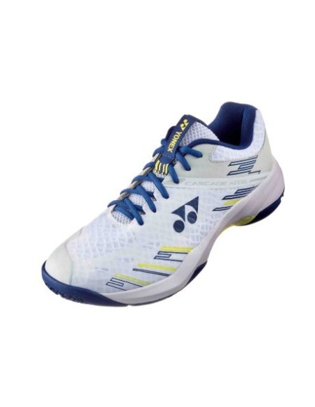 Yonex Men's PC-65 Z3 Shoes (White/Ocean) 
