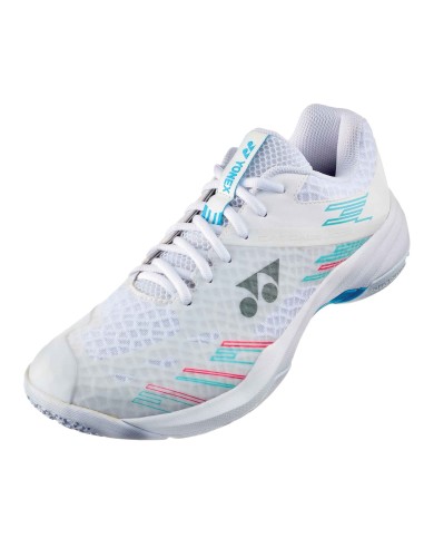 Yonex Cascade Accel Wide Dame Badmintonsko (Hvid/Lilla) 