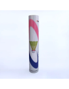 Plastic D'Mantis A211 Badminton Shuttles (doos van 12 shuttles) 