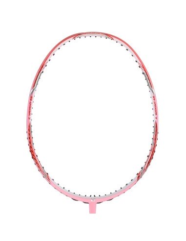 Badmintonracket Apacs Feather wt 55 Pink (ongespannen) 8U 