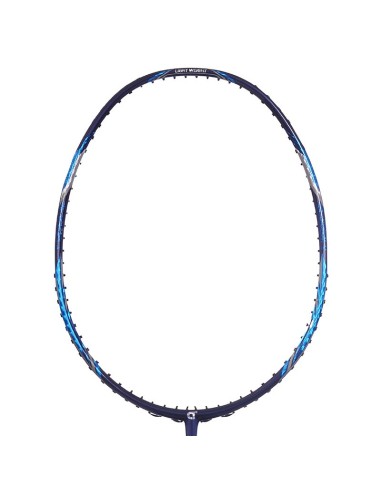 Badmintonracket Apacs Feather wt 55 Blauw (niet bespannen) 8U  Badmintonracket Apacs Feather wt 55 Blauw (niet bespannen) 8U