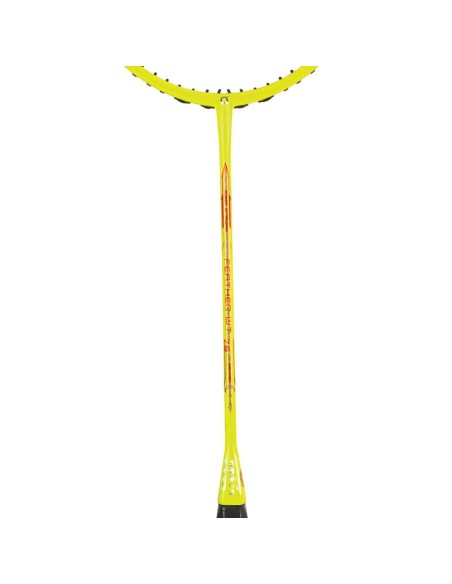 Raquette de Badminton Apacs Feather Wt 75 Yellow (non cordée) 6U 