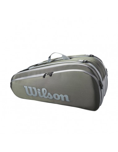 Wilson Tour 12 PK Tennis Bag (Dark Green)  Wilson Tour 12 PK Tennis Bag (Dark Green)