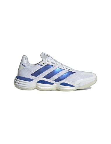 Chaussures Indoor Adidas Stabil 16 Homme Blanc/bleu 