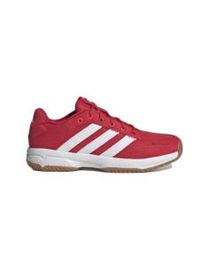 Chaussures Indoor Adidas Stabil Junior Blanc 