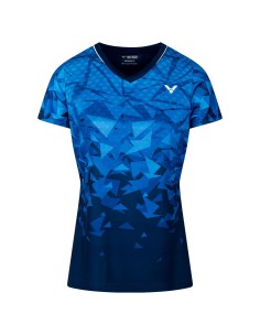 Victor International 6649 Women's Blue T-Shirt 