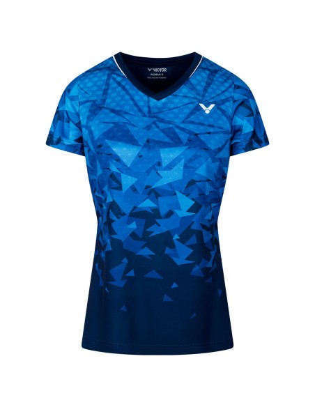 Tee-Shirt Victor International 6649 Vrouwen Blauw 