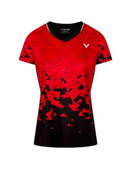 Victor Denmark 6609 Women's Red T-Shirt 