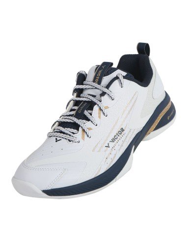 Chaussures de Badminton Victor Indoor A970TD AX Homme (Blanc) 