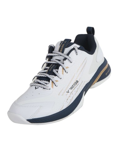 Victor Indoor A970 NitroLite A Men's Badminton Shoes (White) 