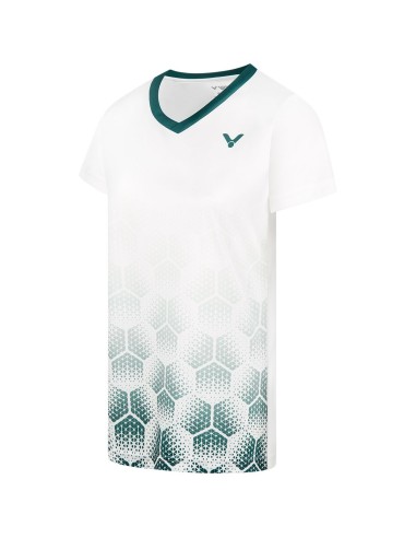 Tee-Shirt Victor T-21000TD A Femme Blanc 2022  Tee-Shirt Victor T-21000TD A Femme Blanc 2022