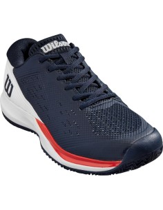 Chaussures  Tennis Homme Wilson Rush Pro Ace Toutes Surfaces  Navy/Blaze 