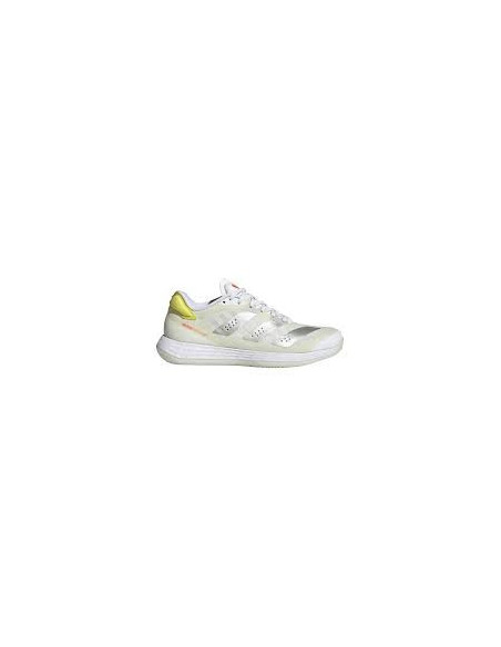 Adidas Dame Indendørs Adizero Fastcourt 2.0 Sølv Sko 