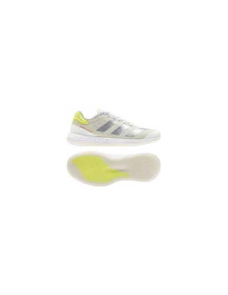 Chaussures Adidas Femme Indoor Adizero Fastcourt 2.0 Argent