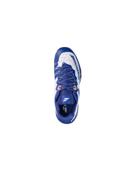 Badminton Sko Babolat Shadow 4 Herre White/Navy blue 