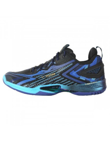 Chaussures de Badminton Victor Homme Indoor A970 NitroLite CF (Bleu) 