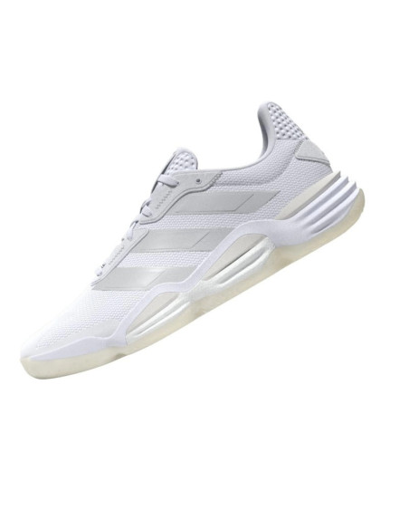Adidas Stabil 16 White/Silver - High Performance Court Shoes 