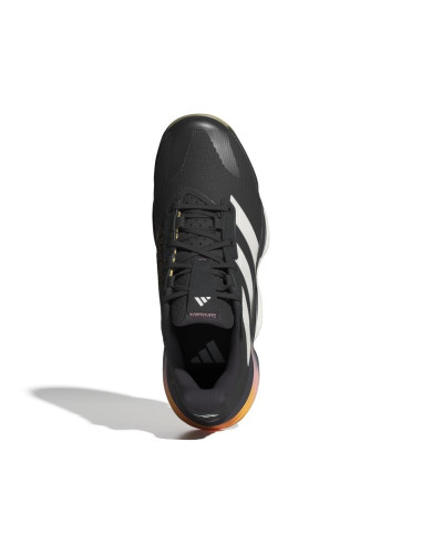 Adidas Stabil 16 Zaalvoetbalschoenen Zwart/Oranje 