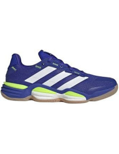 Chaussures Indoor Handball Adidas Stabil 16 Bleu/Vert/Blanc